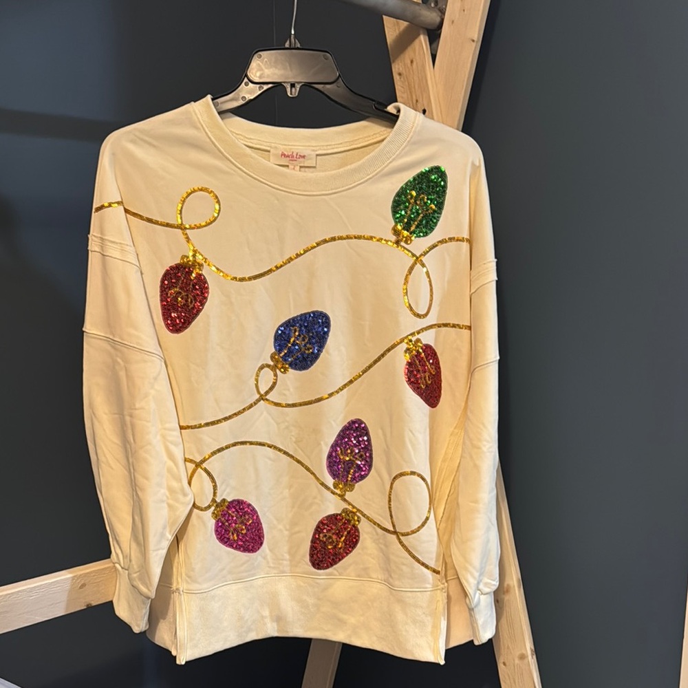 Poshmark Festive Light Sweater